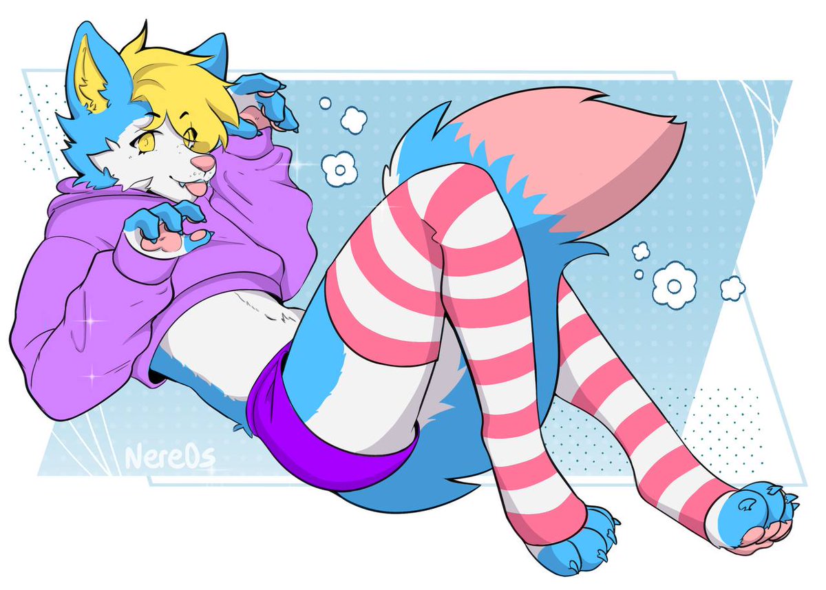 Rileystarhusky's tweet photo. Is this how cute works~ 
#furryfandom #furryart #furryartwork #sfw https://t.co/usxWCz6hiu