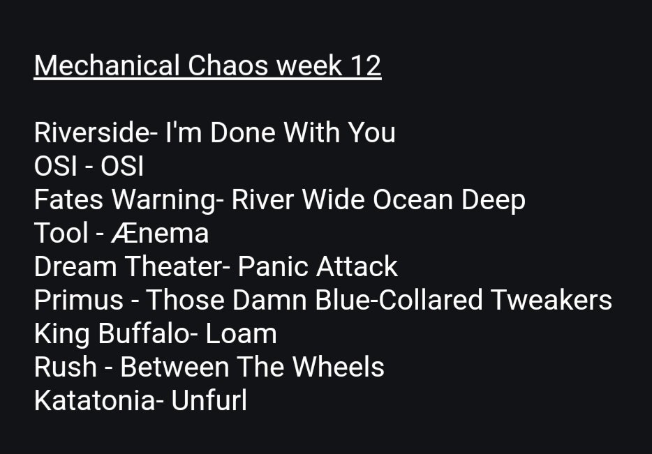 Laribus77's tweet image. #ICYMI #MechanicalChaos
Week 12 REPLAY Wednesday 9pm EDT Kidtastrophyradio.com Thanks for listening! Until next time... #notherbeer 🍺