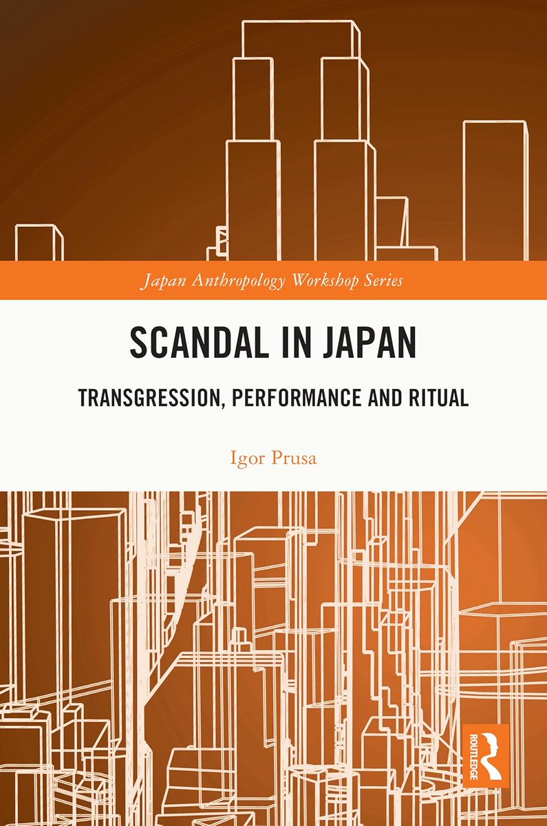 What we're reading: Scandal in Japan: Transgression, Performance and Ritual by <a href="/PrusaIgor/">Igor Prusa PhD et PhD</a> #books #japan #MediaInfluence