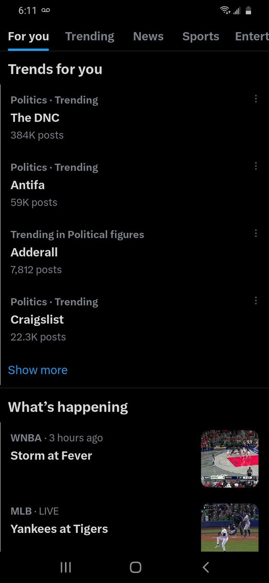 realMattAnthony's tweet photo. The DNC, Antifa, Adderall and Craigslist are all trending. Its gonna be a wild week in Chicago😂 https://t.co/5csxfz04YJ