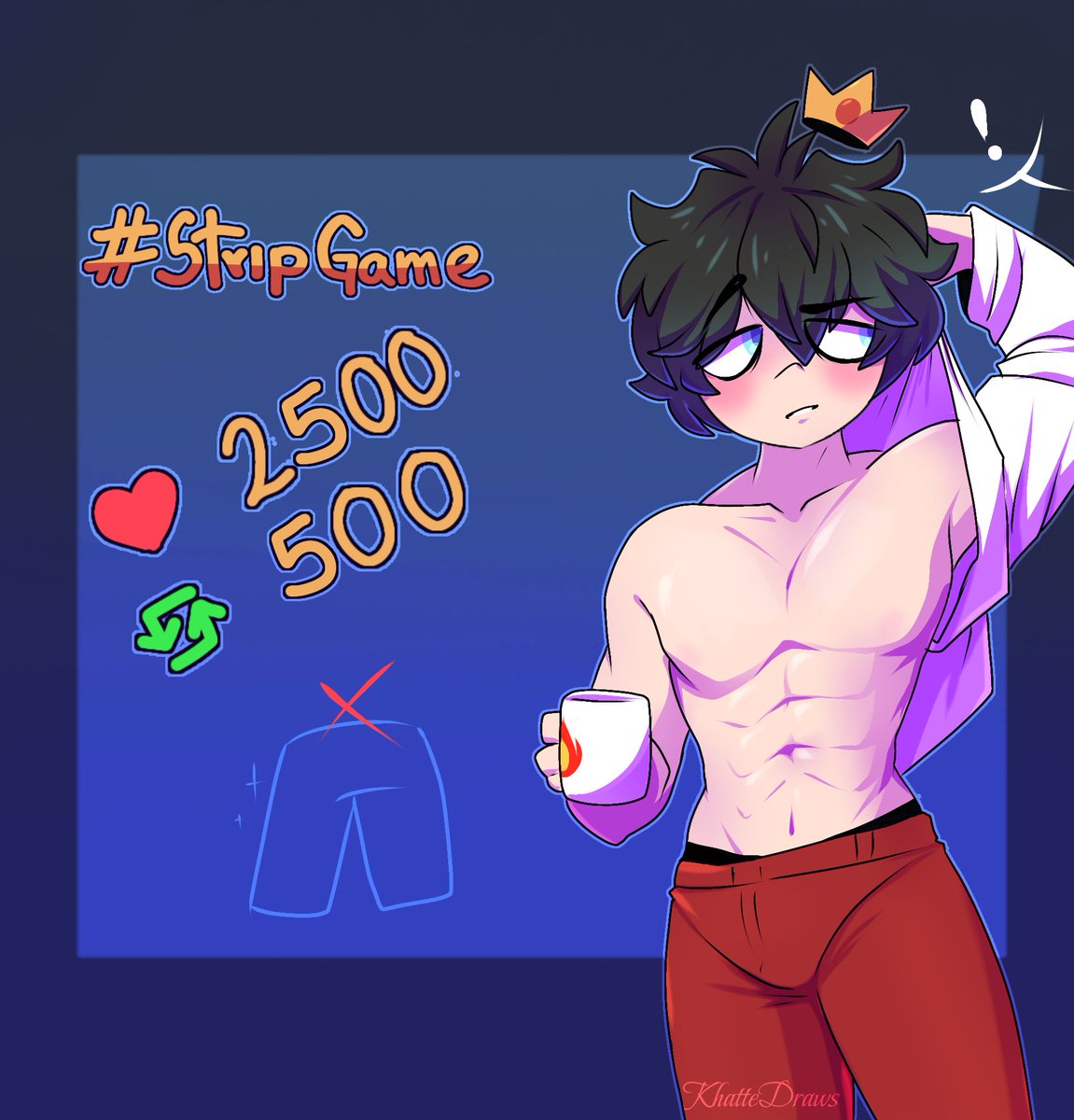KhatteDraws's tweet photo. Quien anda ahí? 🫢 *⁠.⁠✧
#stripgame 🧡🔥 https://t.co/RXruSU9d2L