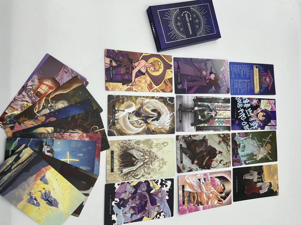 noragamizine's tweet photo. ⭐ The cards are finalized, and they look stunning!!

⭐ Enjoy this showcase, and check out our previous post for a production/shipping update. https://t.co/tS4OrMnV7F