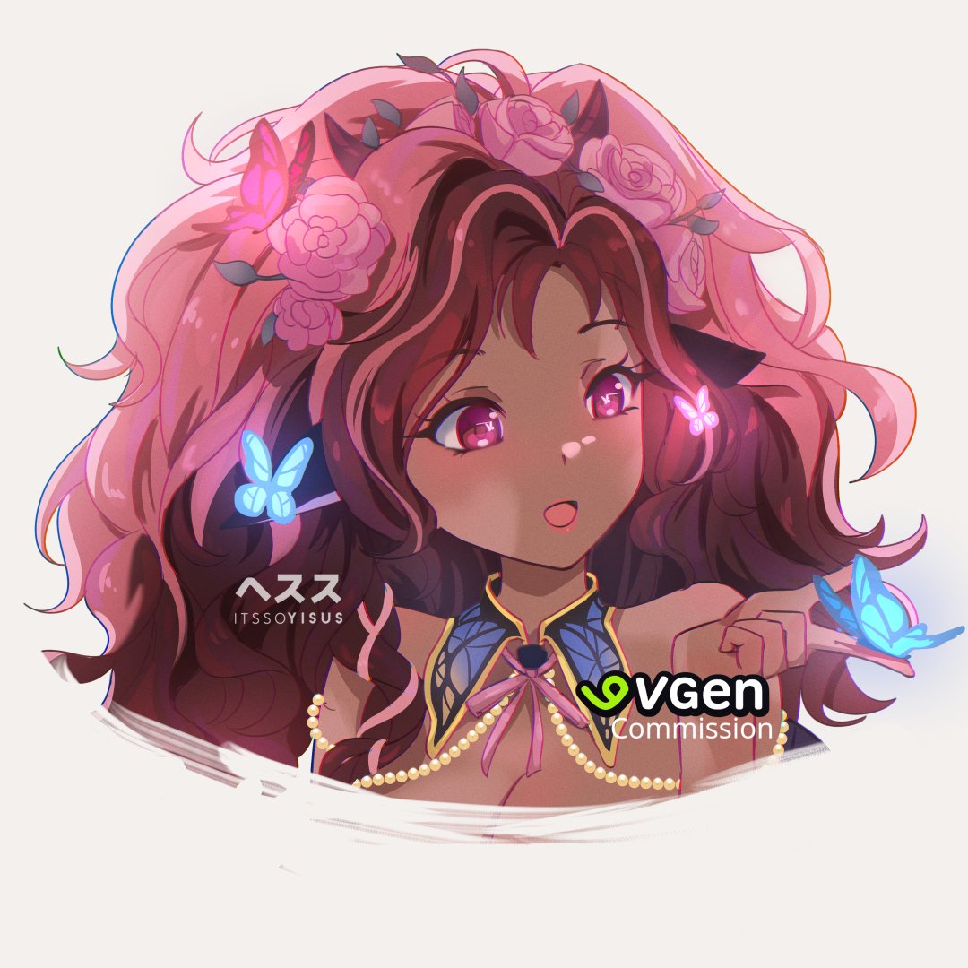 Itssoyisus's tweet photo. Another #VGen Commission from a couple of weeks ago🤭✨️

For @MiraaMushii 
.
.
#VGenComm #vgencomms #iconpfp https://t.co/jmmmraJi27