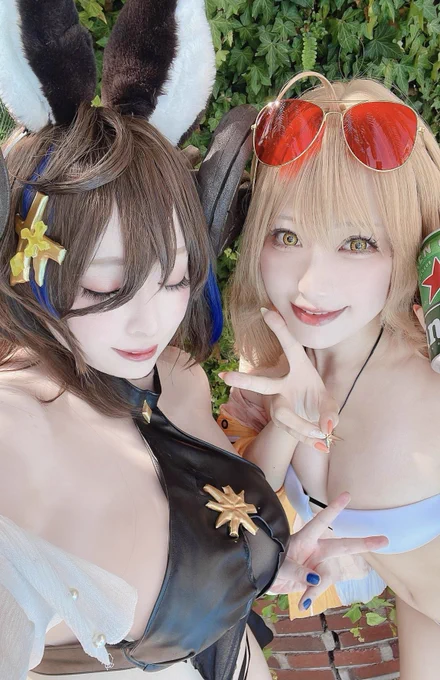 おはようございます猫宮さきさんの可愛すぎるアニスとツーショットお願いしたのですいいでしょう〜!!!優しくて可愛くてスタイルばつぐんで声も可愛い最強⋯ 