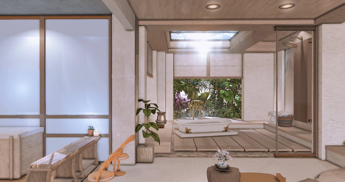 Apandddd's tweet photo. Msize

Japanese modern wabi-sabi style

#FFXIVHousing #FinalFantasyXIV  #ff14     #ff14ハウジング #FFXIV      #HousingEden https://t.co/4TOWlVjzBq