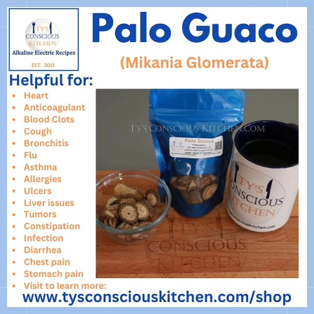 TysKitchen1's tweet photo. Check out the benefits of Palo Gauco. Also a flash 📸 sale 15% off. 
#tysconsciouskitchen #drsebi #alkalineelectric #plantbased #seamoss #sebian #vegan #alkalinevegan #palogauco #herbs #healing #health #looksdelicioustastesdelicious
https://t.co/cxYPVcKa8y https://t.co/JQqssnSd8Q