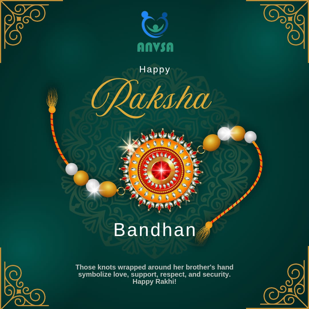 Anvsaworld's tweet photo. ✨ **Happy Raksha Bandhan! ✨
Those knots wrapped around her brother's hand symbolize love, support, respect, and security. Let’s celebrate the bond of protection and care that makes this festival so special.
#RakshaBandhan #Rakhi #SiblingLove #BondOfProtection #ANVSA #Celebrate https://t.co/U6klH7xOeu