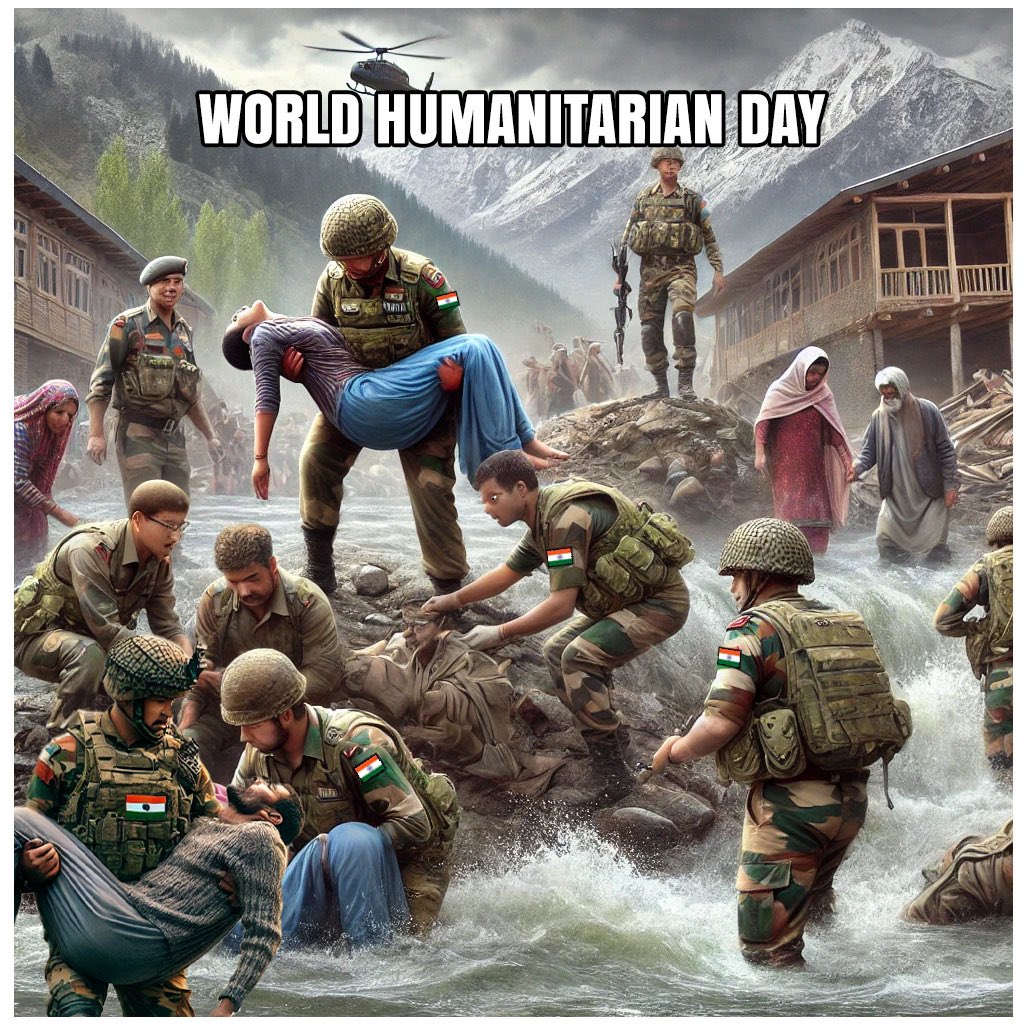 atifkhan1223's tweet photo. This #WorldHumanitarianDay, let's salute the Indian Army in Kashmir for their incredible efforts in disaster relief and community support.
#HumanitarianHeroes #Kashmir #IndianArmy #HumanitarianWork #HumanitarianEfforts #realheroes #dutybeforeself #callofduty https://t.co/zonhQFdN1A