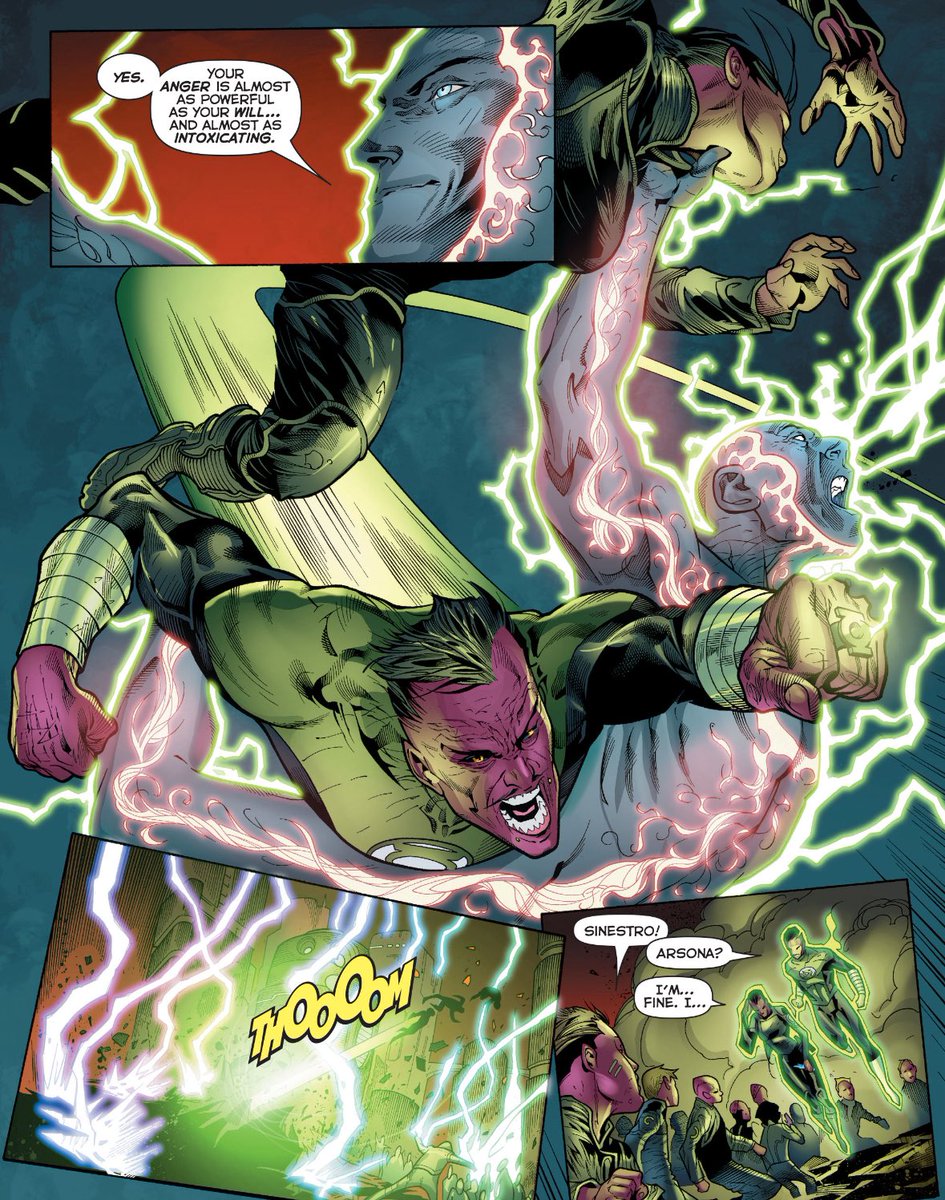 chelsdaniel280's tweet photo. “Your anger is almost as powerful as your will…and almost as intoxicating.”
(Green Lantern #19 - Geoff Johns, Ardian Syaf, Szymon Kudranski, Mark Irwin, Guillermo Ortego, Alex Sinclair, Tony Aviña, and Dave Sharpe)
#Volthoom #Sinestro
#WrathOfTheFirstLantern
#New52 #dccomics https://t.co/itgpqvD8M7
