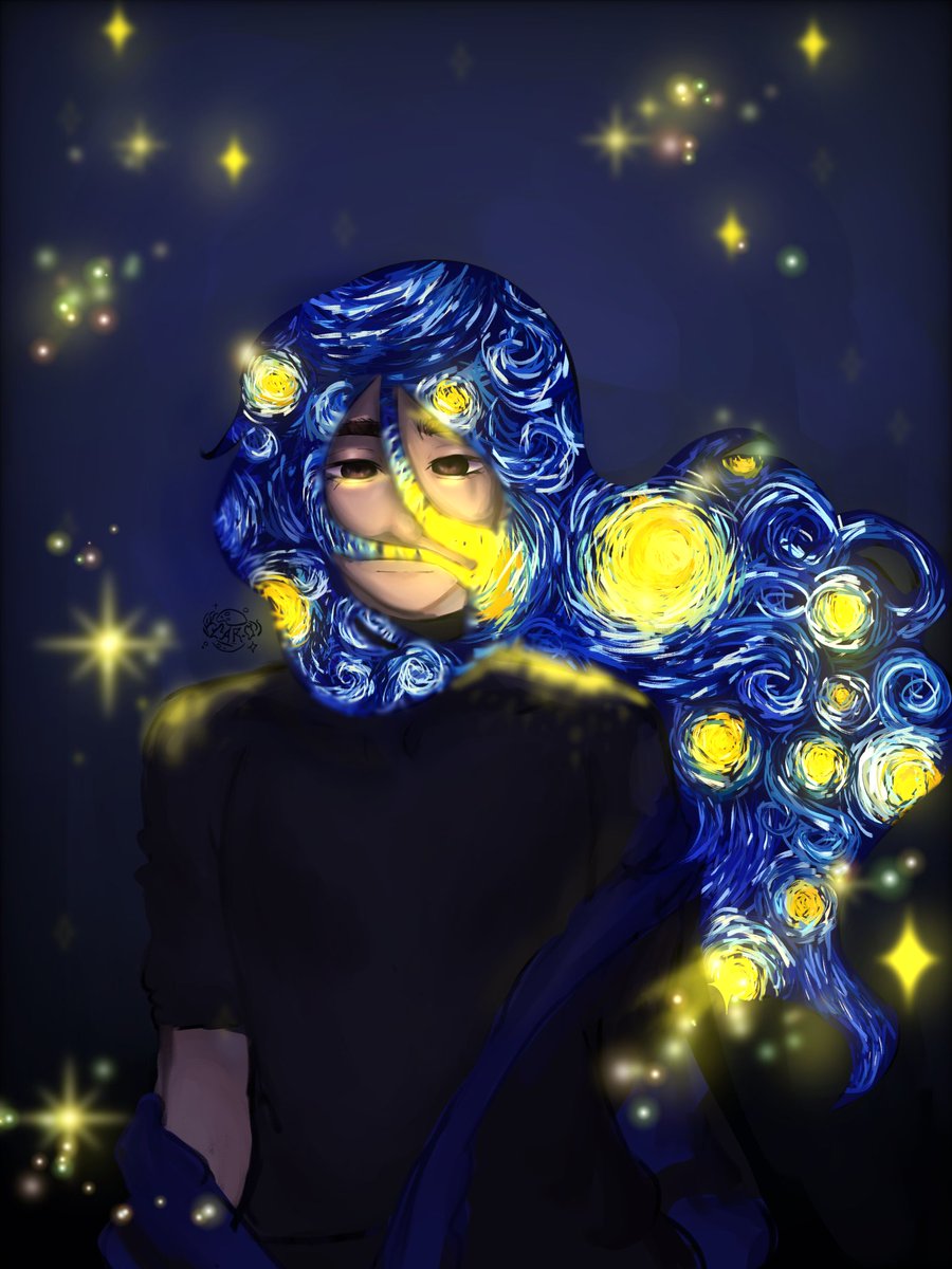 stsrrcass's tweet photo. Noite estrelada .𖥔 ݁ ˖ 
| #umildfanart #fsmp #Froggsmpfanart | https://t.co/bYfDZRvTXo