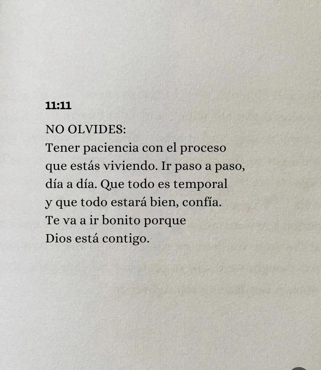 Dios está contigo.