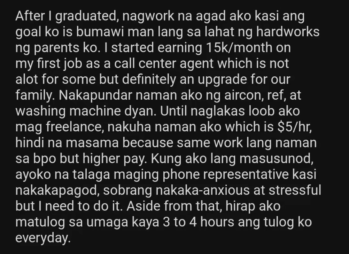 vivreji's tweet photo. saw this post sa tiktok.

sa mga student dyan gaya ko ik nakakainggit yung mga aattend ng concert tapos vip pa pero keep in mind na may mga work na yung mga nakakasecure ng vip and they have the means to pay for the tix (kahit pa icard nila), 

(1/2) https://t.co/xVeUQ2L1Y3