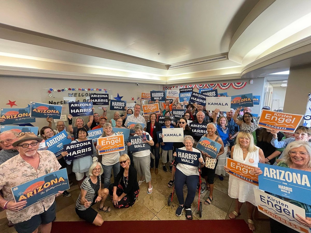 emtakestheworld's tweet photo. So proud of our team in Tucson and everyone that came out for our office opening in NW Tucson!

With only 79 days left until Election Day, it's never been more critical to volunteer. Join us: https://t.co/gfQOHRrwXP https://t.co/tyRDmIXngO
