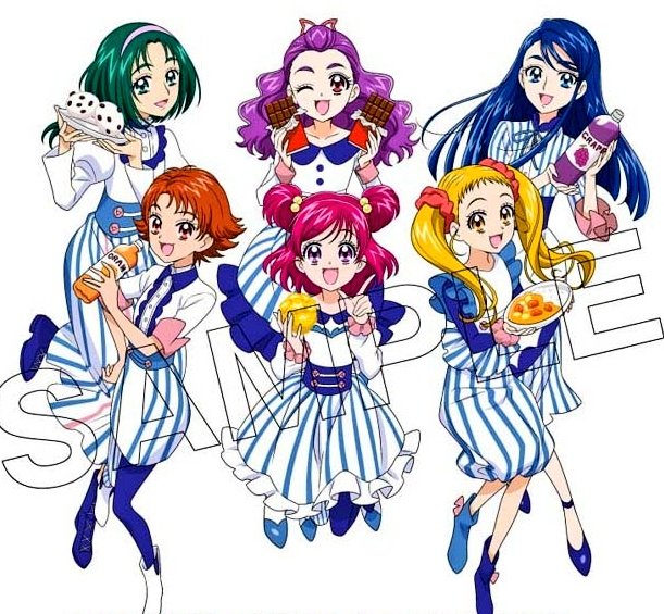 Precure All Stars [ Part 1 ] Lawson's collaboration with the Precure ...