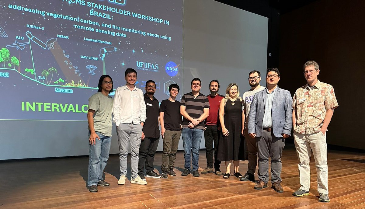 UF-NASA Joint CMS Stakeholder Workshop, organized by the SilvaLab team, successfully concluded with over 400 attendees. Stay tuned for the recordings - carlos-alberto-silva.github.io/silvalab/cms4d…! Now, it's time to hit the road for two weeks of fieldwork at the Araguaia Institute, west of Tocantins.