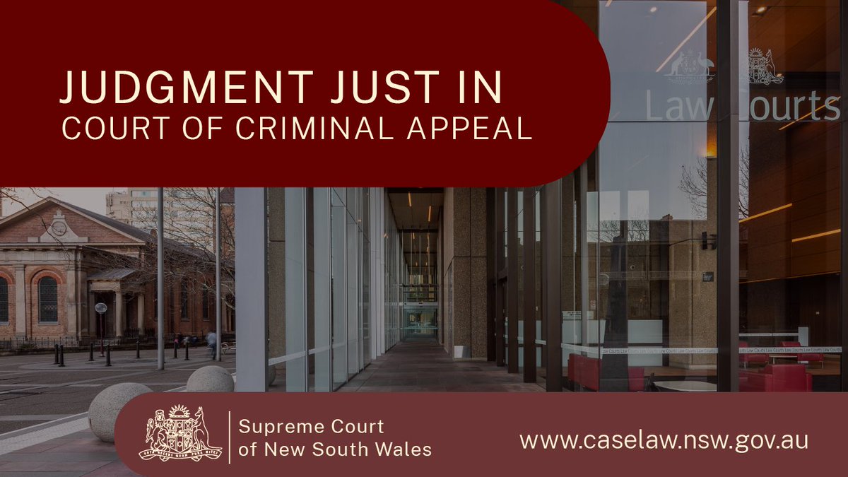 CCA dismisses appeal brought by Mr Merheb against his aggregate   sentence for three charges involving   obtaining a financial advantage through deception. There was no breach of the De Simoni principle   nor a denial of procedural fairness.
Sum: tinyurl.com/MerhebvRsum