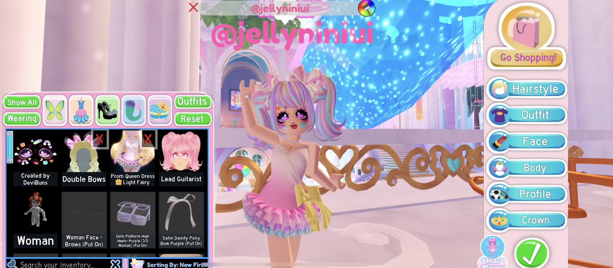 Jellyniniui's tweet image. Royale high giveaway!

1x Prom Queen Dress Light Fairy

Rules:

Follow me 

like &amp;amp; retweet 

Ends whenever there’s enough entries 

Tags: #royalehigh #RHTC #RH