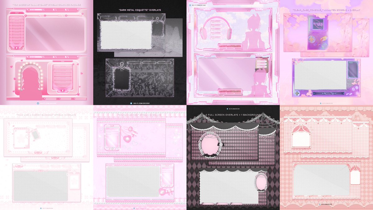 ✨Designs I've made so far in 2024✨ surprise me I've done so much despite my mental state, he. 
If u like my work, it'd mean the world to me if you could RT this. My account is sinking and with it, my reach, my sales &amp; the earnings that keep me afloat. Thank you 🙇‍♀️🙏💖
