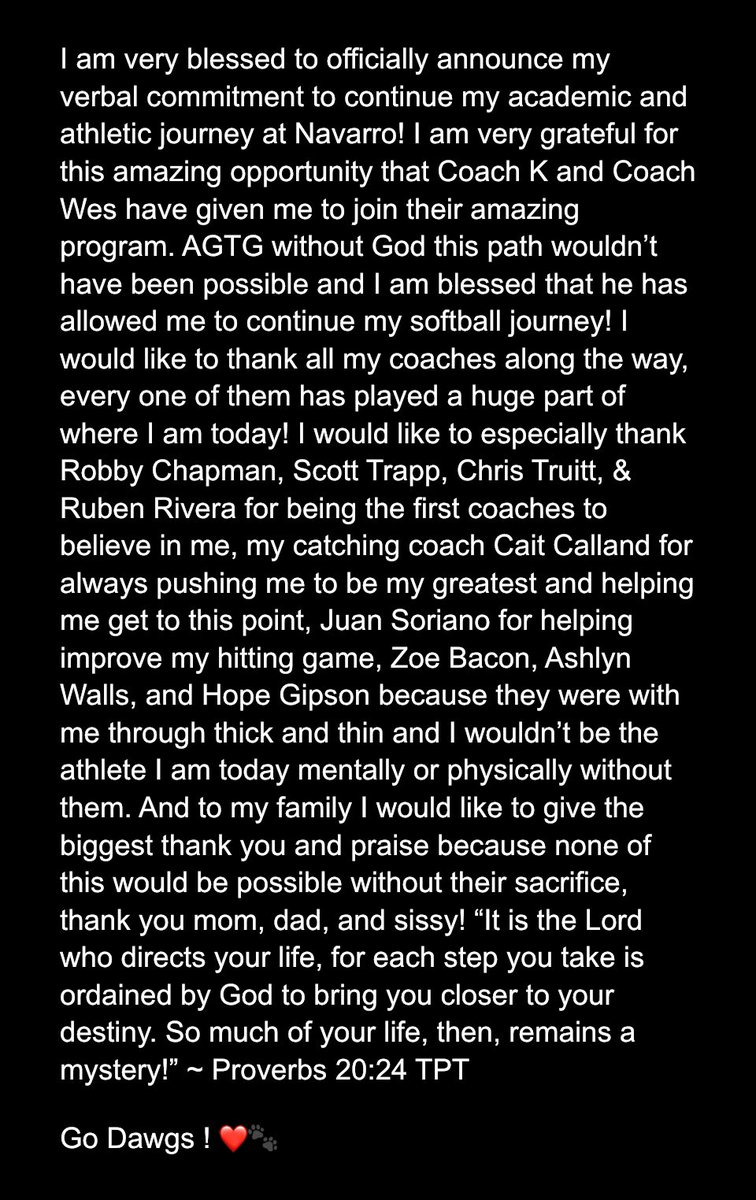God has blessed me once again! I’m ready for where this new path leads me! Thank you Coach K and Coach <a href="/tunnell_wesley/">Wesley Tunnell</a> !❤️🐾