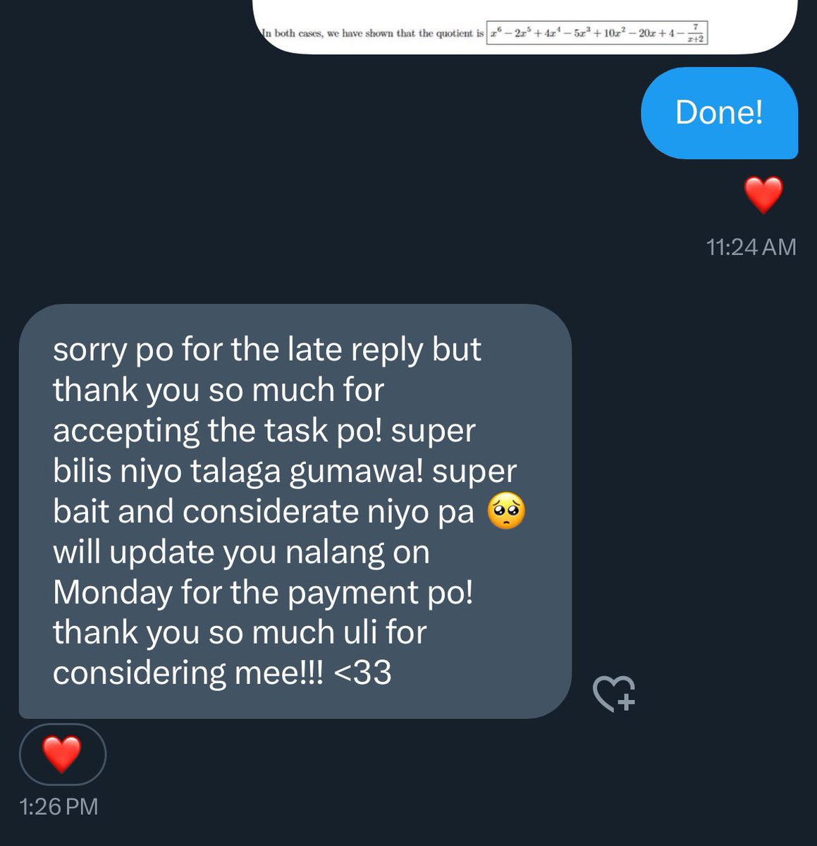 Back on posting recent feedback! 

#kabosutreats