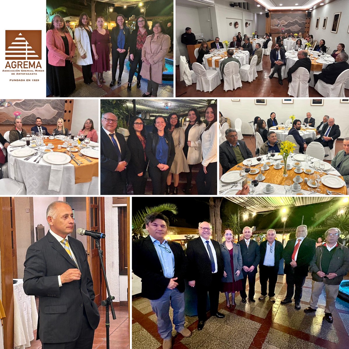 agremantof's tweet photo. Compartimos con ustedes algunas imágenes de la Cena de la Minería 2024, organizada por nuestra Asociación Gremial Minera de Antofagasta, en conmemoración del día del minero.
#AGREMA #DíaDelMinero #mesdelaminería #CenaMinería #MinerosDeChile #Minería https://t.co/LZ1h6FokFL