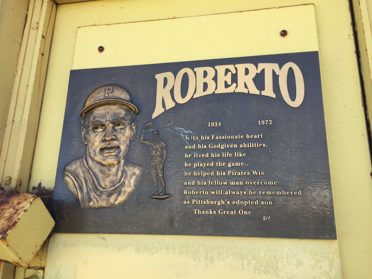 NegroLeagueFilm's tweet photo. Roberto Clemente was born #otd 1934. If you can make it to a game at PNC Park, you must walk across this landmark. #clementebridge #pittsburgh #pirates @Pirates https://t.co/zyJ1Dbn0G3