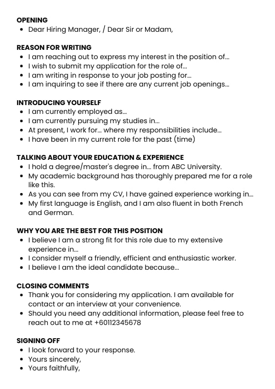 ainachuu_'s tweet photo. Kalau korang nak apply kerja, cover letter pun main peranan penting tau, lagi lagi bila korang apply melalui email direct ke HR/company diorang.

So, kat bawah ni ada cara macam mana nak buat basic cover letter. Tengok lah! ⬇️ https://t.co/vR76KLozfv