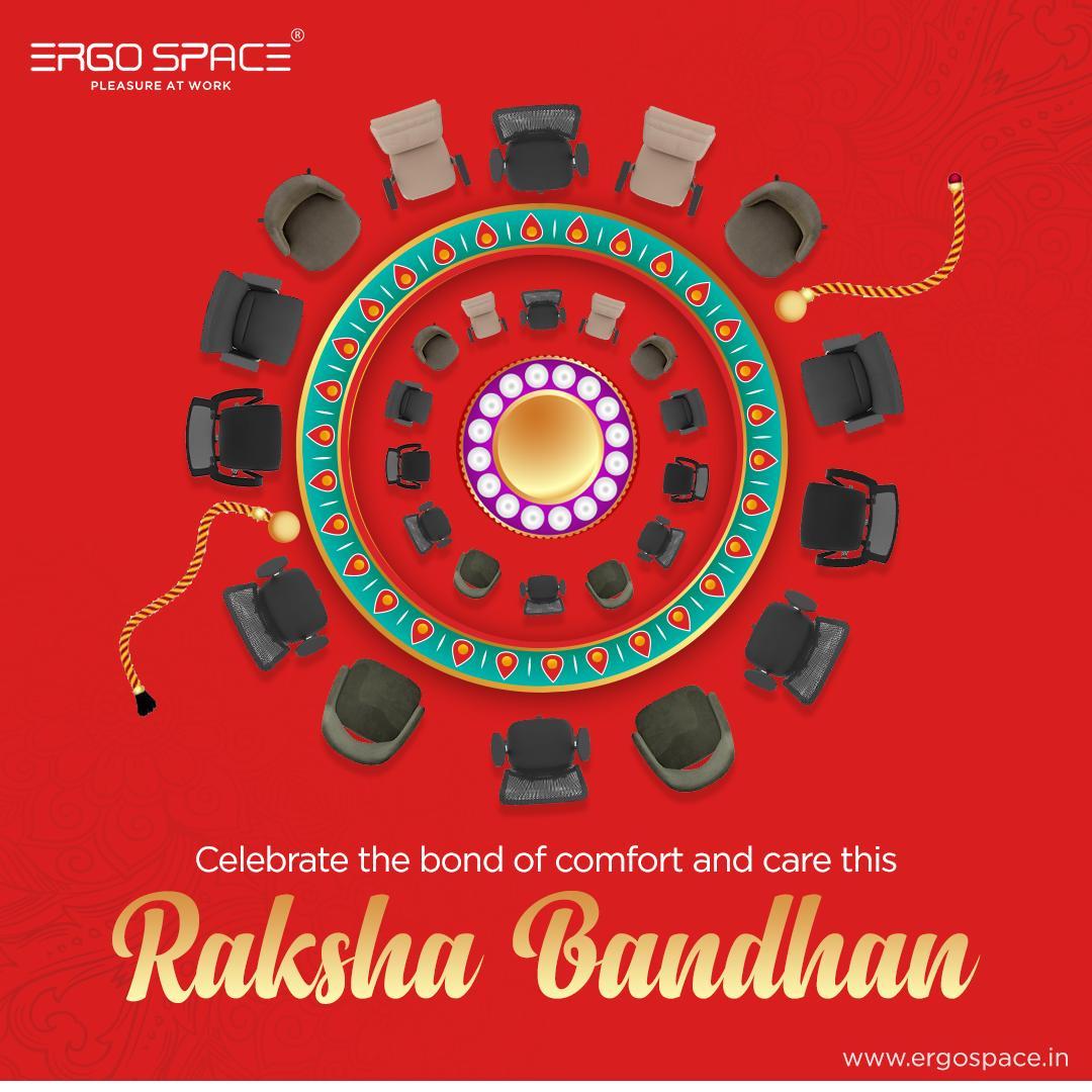 ergospaceindia's tweet photo. Tying the bond of reliability and style in every piece of furniture we offer. #rakshabandhan2024 #WorkplaceDesign #OfficeEssentials https://t.co/tZ5eOaayvR