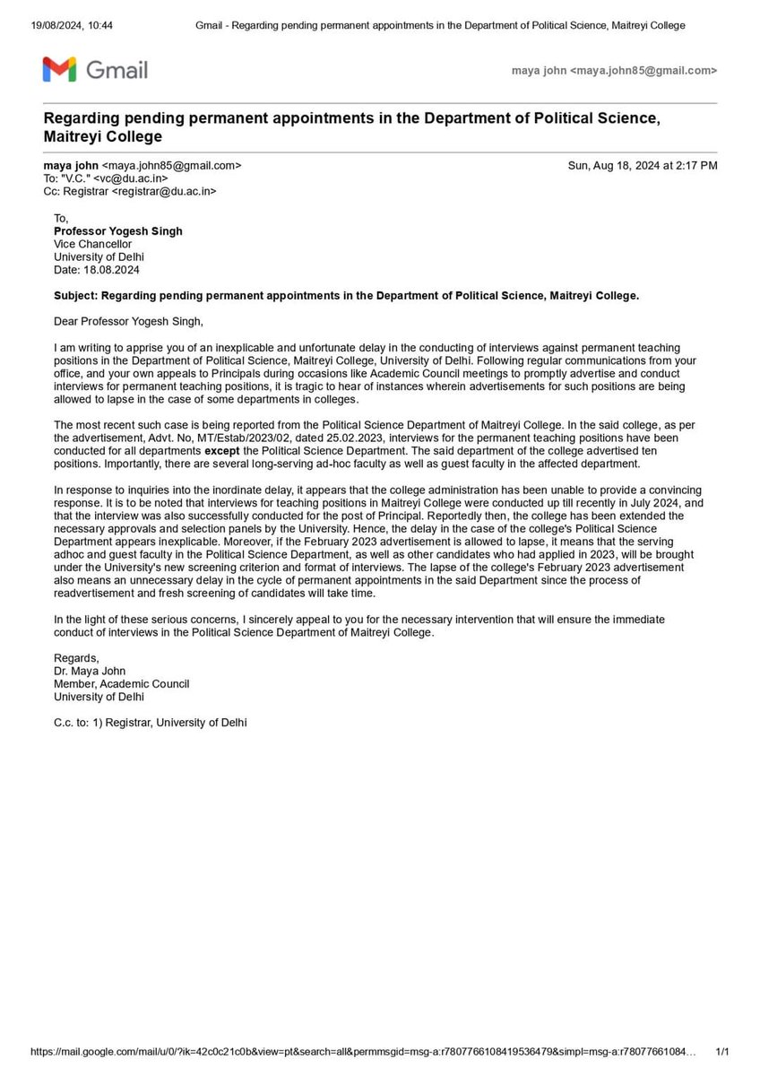 Maya John tweet media