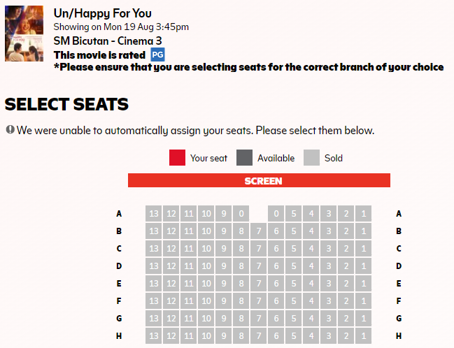 stanningjuliab's tweet photo. 3:30-45 screening today!
SM Bicutan sold out!
#UnHappyForYou https://t.co/7JznVzZghm