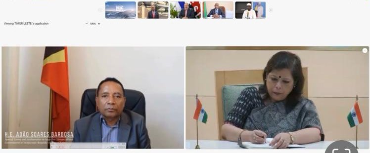 India in Timor-Leste tweet media