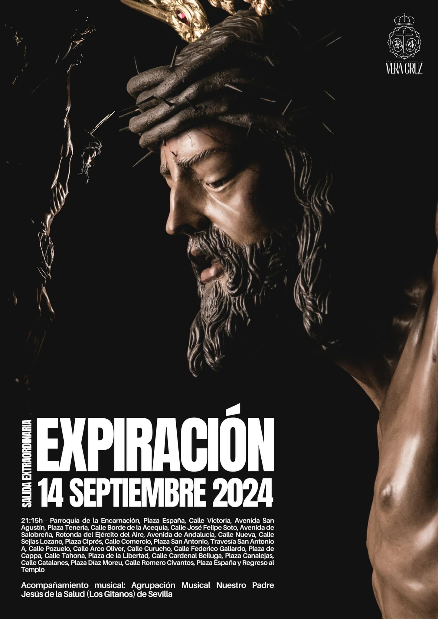 Procesión Extraordinaria de la Vera Cruz de Motril el 14 de Septiembre del 2024