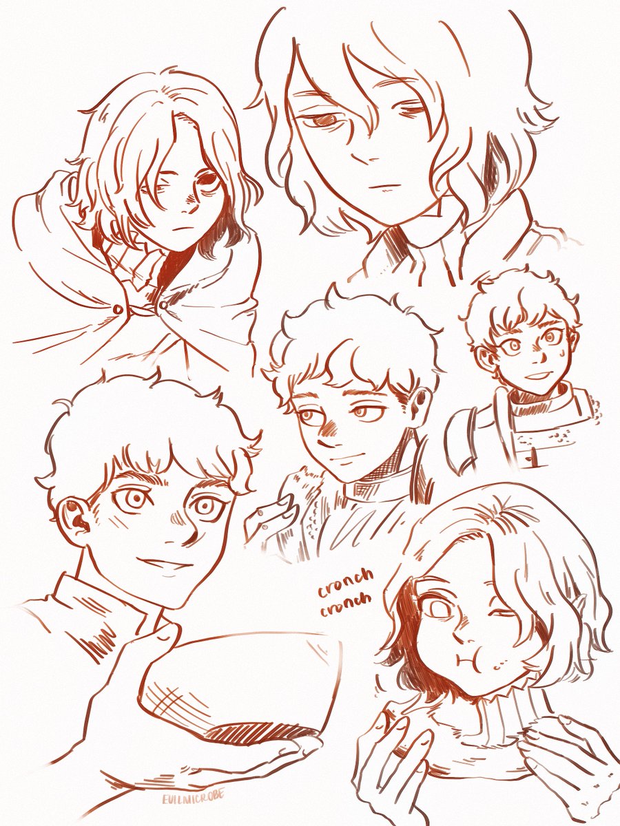 kabumisu redraws for practice
#dungeonmeshi