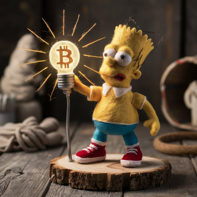 JamesSmith68660's tweet photo. Bart's got the brightest idea in the room—#Bitcoin! https://t.co/KH5XTew1vv