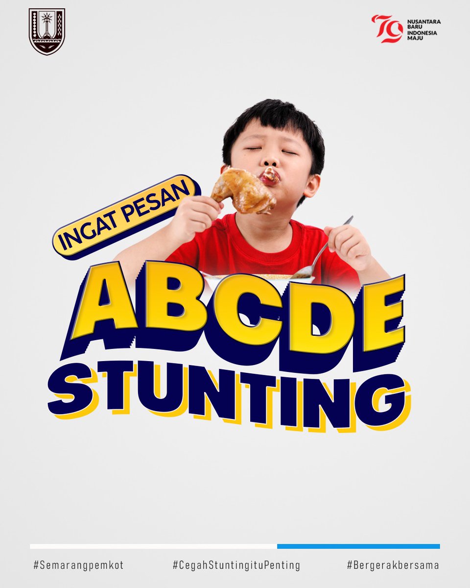 PemkotSmg's tweet image. APA TUH ABCDE STUNTING?

Pesan ini penting buat kamu remaja perempuan, ibu hamil, dan semua ibu. Para ayah juga bisa loh ikutan berperan dengan menerapkan pesan ABCD Stunting ini. Yuk, lawan stunting!💪🏻

#insting #lawanstunting #stunting #semarangpemkot #pemerintahkotasemarang