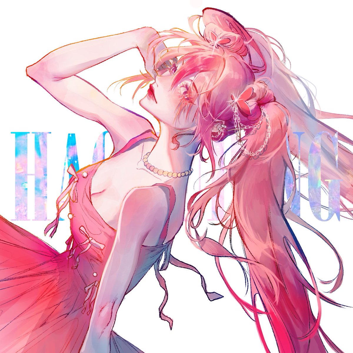 #콕카스_티니핑_합작

하츄핑으로 참여해봅니다! 뭔가 아이돌 앨범같은 느낌으로 그려봤어요😆