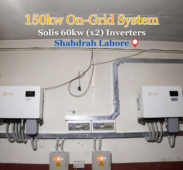 Solis_Inverters's tweet photo. #SolisCase in #Pakistan: Discover the cutting-edge 150 kW solar system in Lahore, Pakistan — harnessing the sun's power with efficiency! 🌞  

🔌 Powered by two top-tier 𝐒𝐨𝐥𝐢𝐬 𝟔𝟎𝐤𝐖 𝐢𝐧𝐯𝐞𝐫𝐭𝐞𝐫𝐬, this installation is a testament to durability and performance, optimizing energy conversion for maximum client savings. 🌱  

🙌 Thanks to @SolarFort for showcasing this project. Learn more about our sustainable energy solutions at [https://t.co/KqiCLy6y86].

Solis: The World's 3rd Largest PV Inverter Manufacturer  

#SolisInverter #SolarEnergy #EnergyTransition #Sustainability