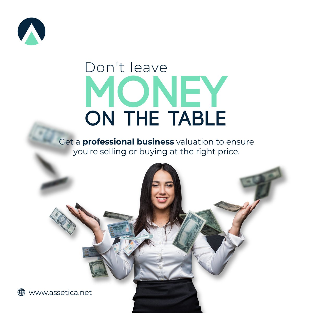 Assetica_net's tweet photo. Why settle for less? 📷 Ensure you’re getting the best deal with a professional business valuation. Don’t leave money on the table!
#BusinessValuation #FinancialSuccess #SmartInvesting #Assetica #financialeducation https://t.co/05BrJhhBrm