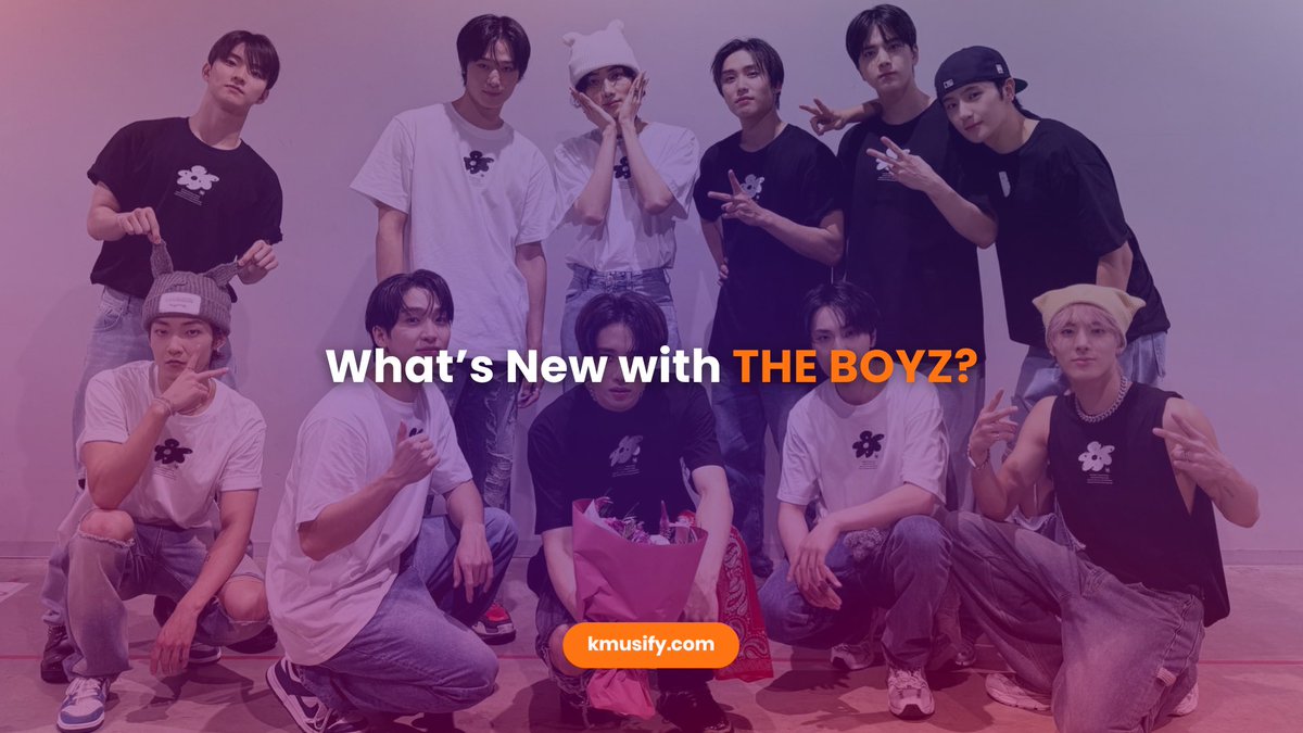 Are you one of the people who’s been oddly busy and hasn’t gotten the time to catch on some THE BOYZ content? 🤔

Well here is a quick recap of what they’ve been up to recently 😉
🔗: kmusify.com/whats-new-with…

Don’t miss out on seeing them in Manila this Sunday! Tickets are still