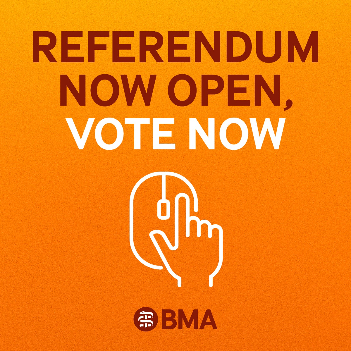 Junior doctors in England 📢📢📢

It’s time to VOTE in the referendum on the Government’s pay offer.

Eligible members should vote online by 11.59pm on 15 September using the unique link being emailed to you from Civica Election Services today.

bma.org.uk/jdoffer