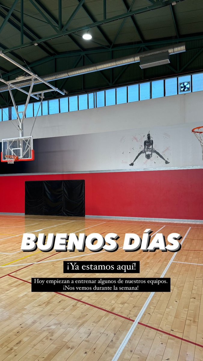 ¡𝐁𝐔𝐄𝐍𝐎𝐒 𝐃𝐈́𝐀𝐒!

Empezamosssssssssss😮‍💨🕺🏽🏀

#CarácterTorre