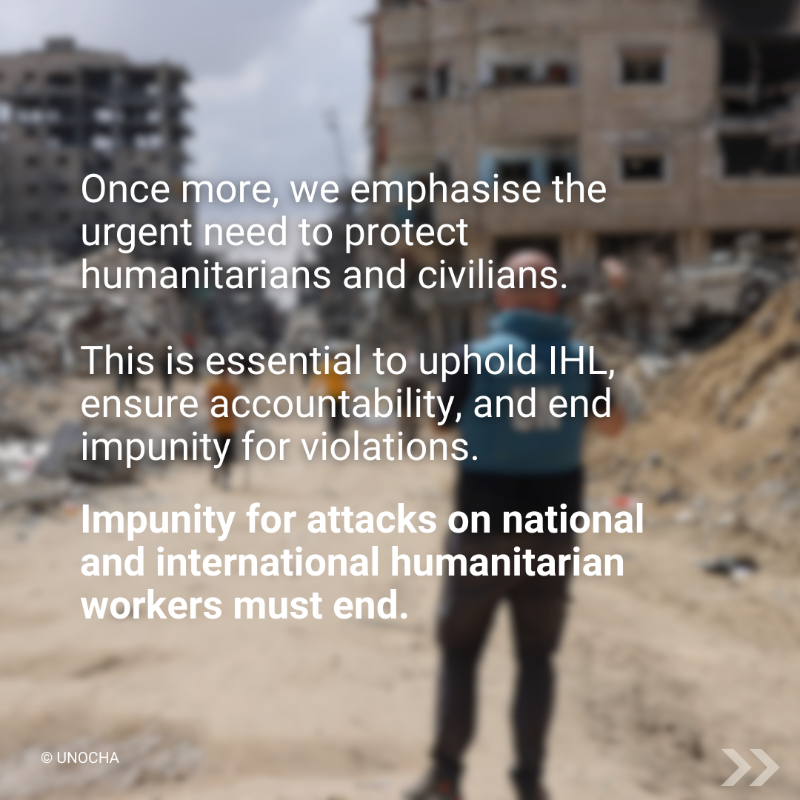 BelgiumMFA's tweet photo. ⛑️ On this #WorldHumanitarianDay, Belgium continues to #ActForHumanity.
 
Humanitarians are #NotATarget. We want to emphasise the urgent need to protect humanitarians and civilians. It’s time for those in power to end impunity.
 
#IHL remains as relevant &amp; indispensable as ever.