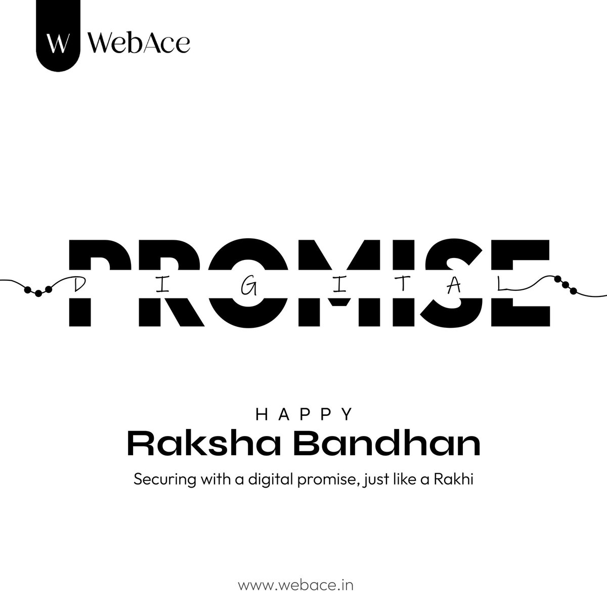 WebAce_India's tweet photo. This #RakshaBandhan, WebAce makes a #DigitalPromise to protect your online presence!
Let’s celebrate the bond of trust and protection—online and beyond!
#WebAce #RakshaBandhan2024 #DigitalSecurity https://t.co/lTvq9xyxb1