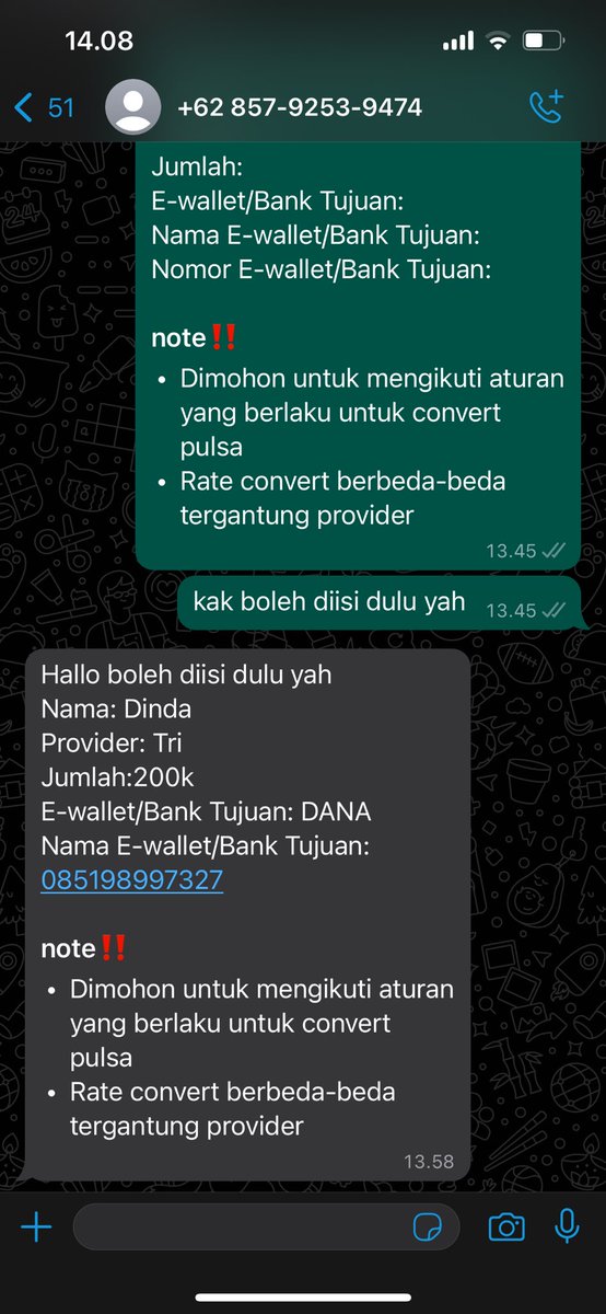 daiyl🌻;gestun&convert pulsa tweet media