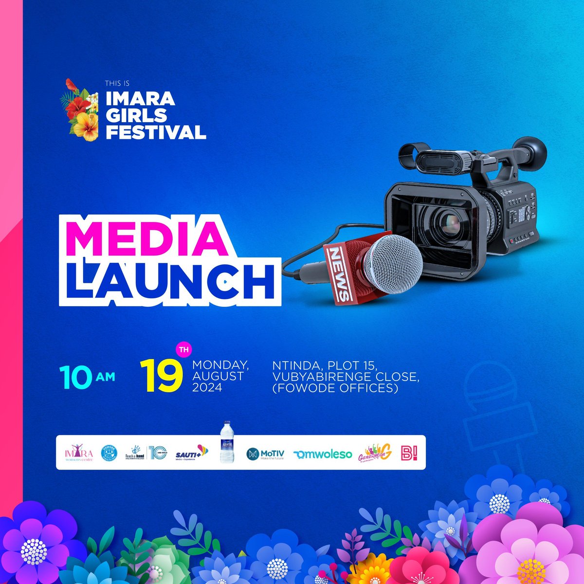 <a href="/FOWODE_UGANDA/">FOWODE</a>, in partnership with <a href="/reachahand/">Reach A Hand Uganda</a>, is launching the second edition of the Imara Girls Festival that is set to happen on 12th October 2024 at Kati Kati Grounds, Kampala, themed "Invest In Her, Unleash Her Potential". #ImaraGirlsFestival24 #ImagineImaraWithus