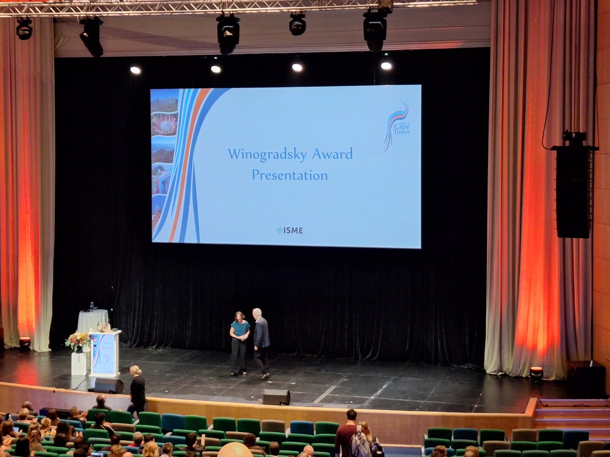 Dr. Ulisses Rocha (he/they) (@ulisses_rocha) on Twitter photo This year's Winogradsky Awardee is Jennifer Martiny
Her key note talk is just amazing!
#ISME19 <a href="/ISME_microbes/">ISME - International Society for Microbial Ecology</a> <a href="/ISMEJournal/">The ISME Journal</a> <a href="/ISMEComms/">ISME Communications</a> This year's Winogradsky Awardee is Jennifer Martiny
Her key note talk is just amazing!
#ISME19 <a href="/ISME_microbes/">ISME - International Society for Microbial Ecology</a> <a href="/ISMEJournal/">The ISME Journal</a> <a href="/ISMEComms/">ISME Communications</a>