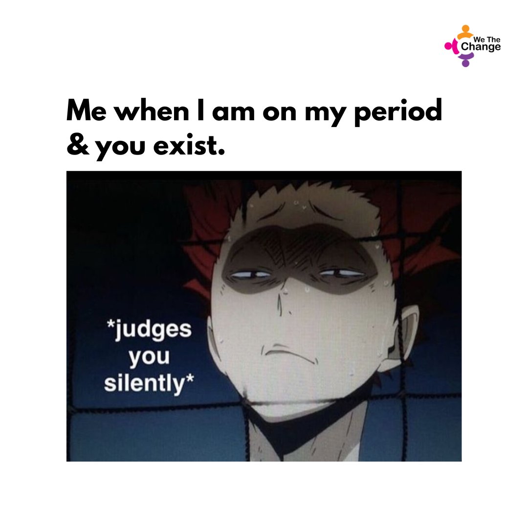 wethechangeind's tweet image. Judgement level: Period.

Follow (@wethechangeind) for more such humour.

#PeriodProblems #RelatableHumor #WeTheChange #FunnyMeme #WomensHealth #MenstrualHumor #LifeWithPeriods #MemeLife #ComedyInPain