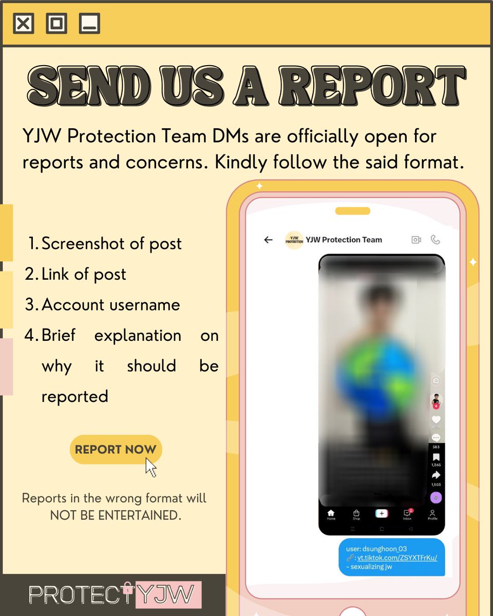 YJW Protection Team tweet media