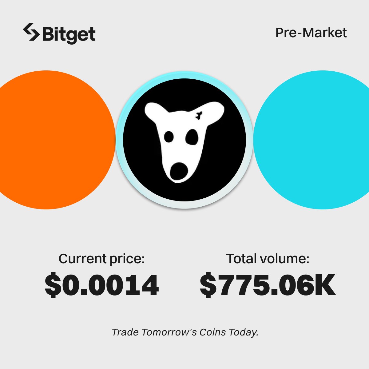 DOGS @realDogsHouse is now live for pre-market trading on #Bitget! 🦴  Current price: $0.0014 Seize this early access to trade $DOGS now ➡️