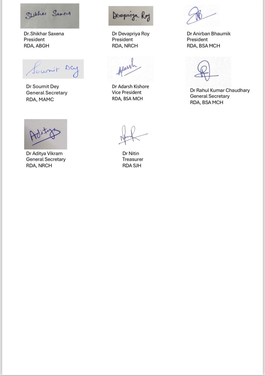 RDAAIIMS DELHI (@aiimsrda) on Twitter photo Action Committee for Central Protection Act- PRESS RELEASE
All medical college in New Delhi unite and stand in solidarity with RG Kar MC&H, Kolkata.
<a href="/PMOIndia/">PMO India</a> <a href="/MoHFW_INDIA/">Ministry of Health</a> <a href="/HMOIndia/">गृहमंत्री कार्यालय, HMO India</a> <a href="/aiims_newdelhi/">AIIMS, New Delhi 🇮🇳</a> <a href="/GtbhRda/">RDA UCMS & GTBH</a> <a href="/rda_rml/">RDA RML Official</a> <a href="/rdalhmc/">RDA LHMC Official</a> <a href="/RDA_SJH/">RDA VMMC & Safdarjung Hospital</a> <a href="/MamcRda/">Resident Doctors Association MAMC</a> <a href="/ddu_rda/">DDU RDA</a> <a href="/RdaUcms/">RDA_UCMS & GTBH</a> Action Committee for Central Protection Act- PRESS RELEASE
All medical college in New Delhi unite and stand in solidarity with RG Kar MC&H, Kolkata.
<a href="/PMOIndia/">PMO India</a> <a href="/MoHFW_INDIA/">Ministry of Health</a> <a href="/HMOIndia/">गृहमंत्री कार्यालय, HMO India</a> <a href="/aiims_newdelhi/">AIIMS, New Delhi 🇮🇳</a> <a href="/GtbhRda/">RDA UCMS & GTBH</a> <a href="/rda_rml/">RDA RML Official</a> <a href="/rdalhmc/">RDA LHMC Official</a> <a href="/RDA_SJH/">RDA VMMC & Safdarjung Hospital</a> <a href="/MamcRda/">Resident Doctors Association MAMC</a> <a href="/ddu_rda/">DDU RDA</a> <a href="/RdaUcms/">RDA_UCMS & GTBH</a>